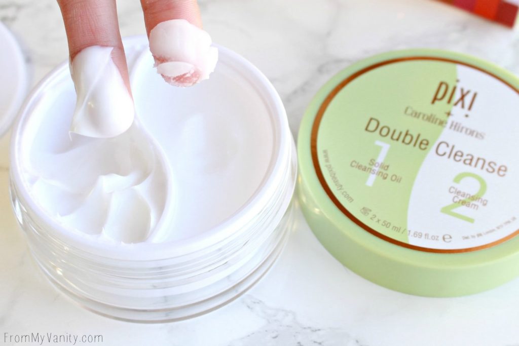 Pixi Collab Reviews | ItsJudyTime, Maryam Maquillage, Caroline Hirons, & Aspen Ovard | Caroline Hirons Double Cleanse | Finger Swatches