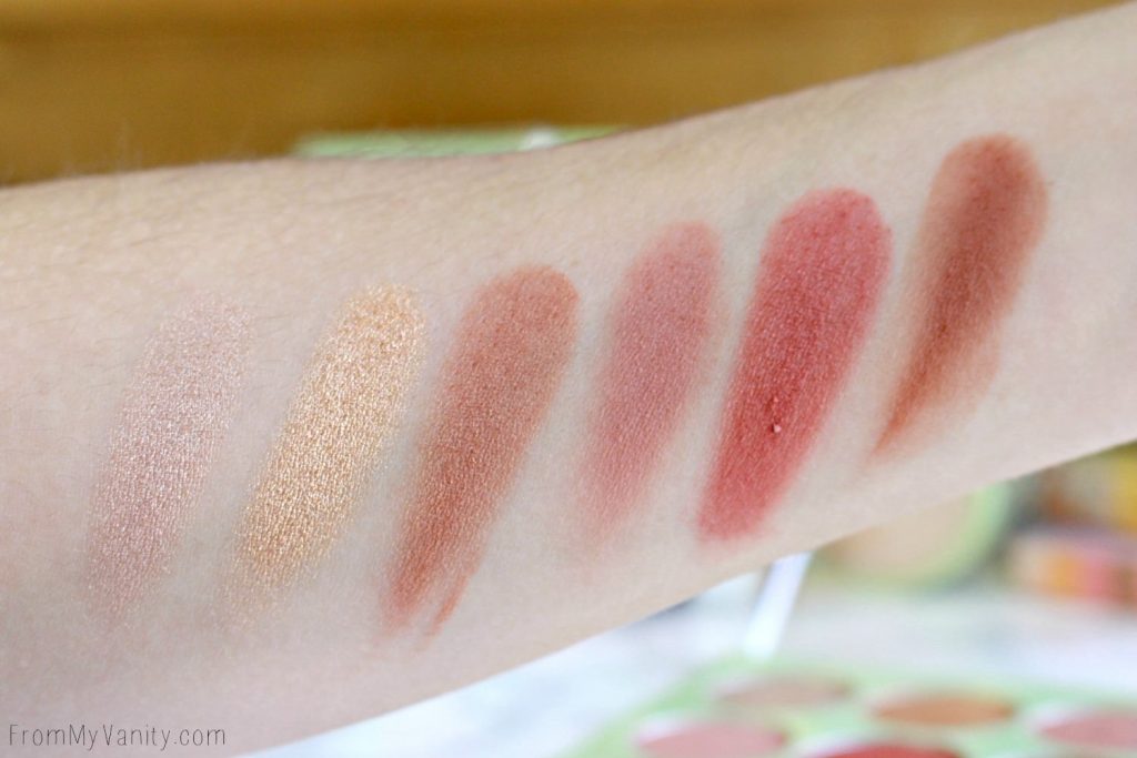 Pixi Collab Reviews | ItsJudyTime, Maryam Maquillage, Caroline Hirons, & Aspen Ovard | ItsJudyTime ItsEyeTime Palette | First Two Rows Swatched