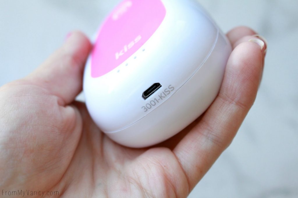 My Experience with the PMD Kiss Lip Plumping System | Charging Port