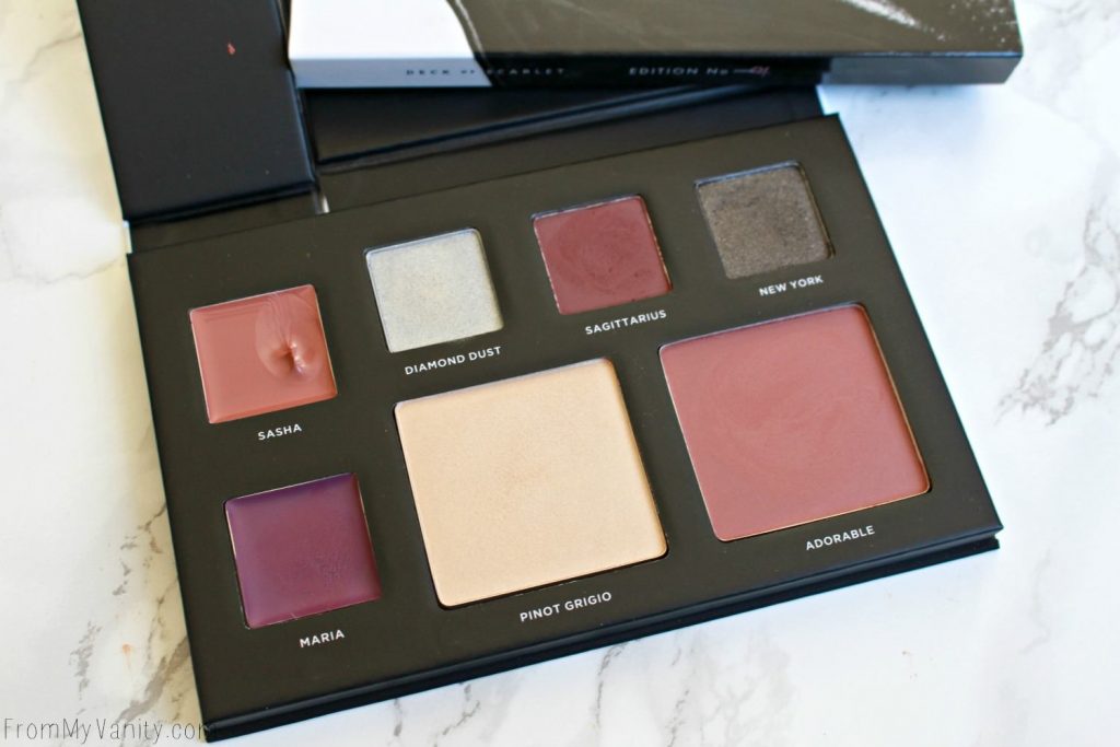 Deck of Scarlet | Review and Swatches | Edition Number 04 | Swatched palette