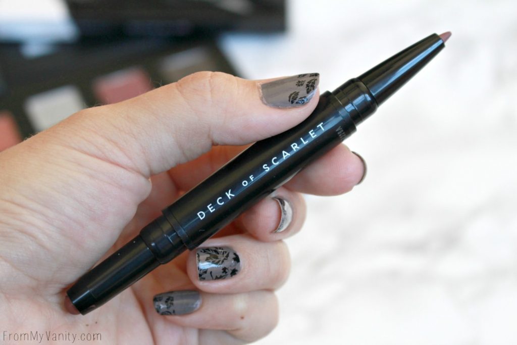 Deck of Scarlet | Review and Swatches | Edition Number 04 | Lip Duo Pencil