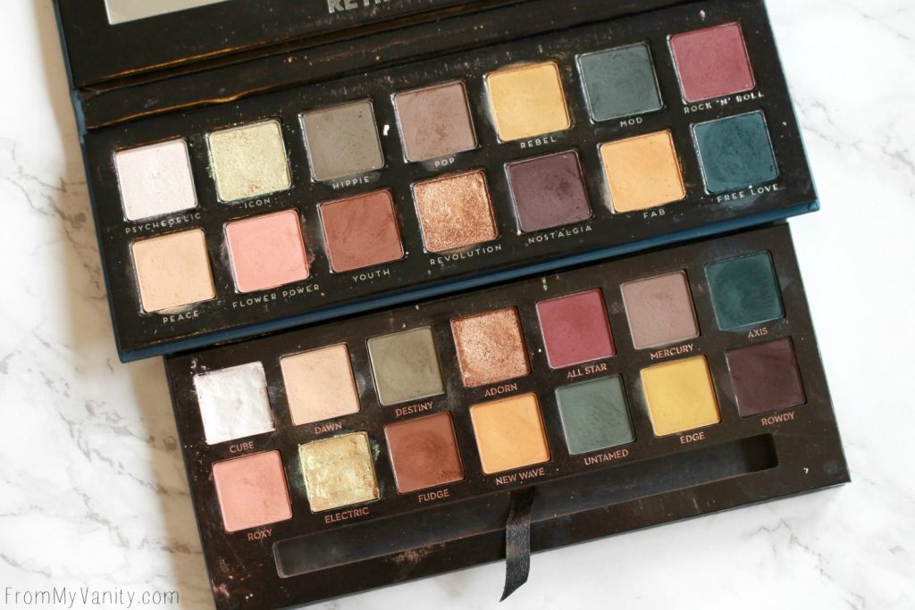 Dupe or Dud | ABH Subculture Palette vs Bad Habit Retro Love Palette | Eye Look Comparison! | Side by Side Comparison