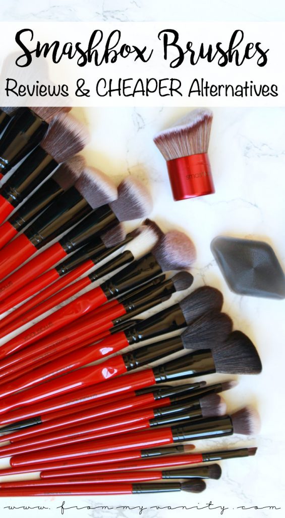 Smashbox Makeup Brush Review | Plus Cheaper Alternatives | 30 Makeup Brushes! | In-Depth Reviews for EACH BRUSH | PLUS Brush DUPES