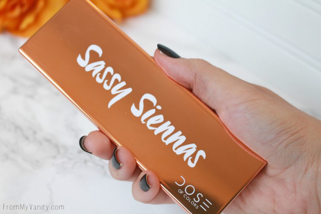 DOSE of Colors Sassy Siennas | Arm & Eye Swatches | Demo Tutorial | In Depth Review | Size of the palette