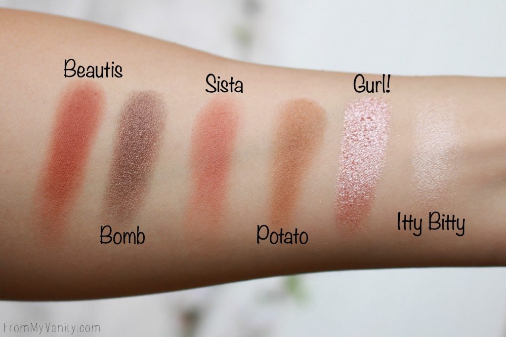 Pixi and Weylie Hoang Dimensional Eye Creator Kit | Arm Swatches