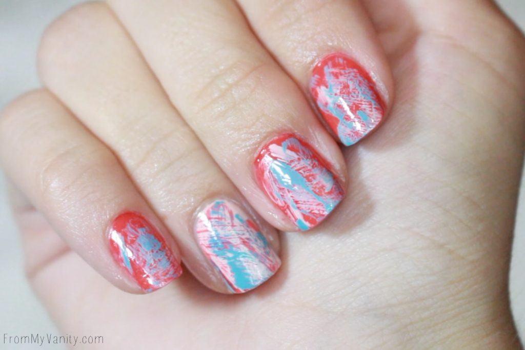 Easy Summer Nail Art with CND VINYLUX | Tutorial | Finished Manicure