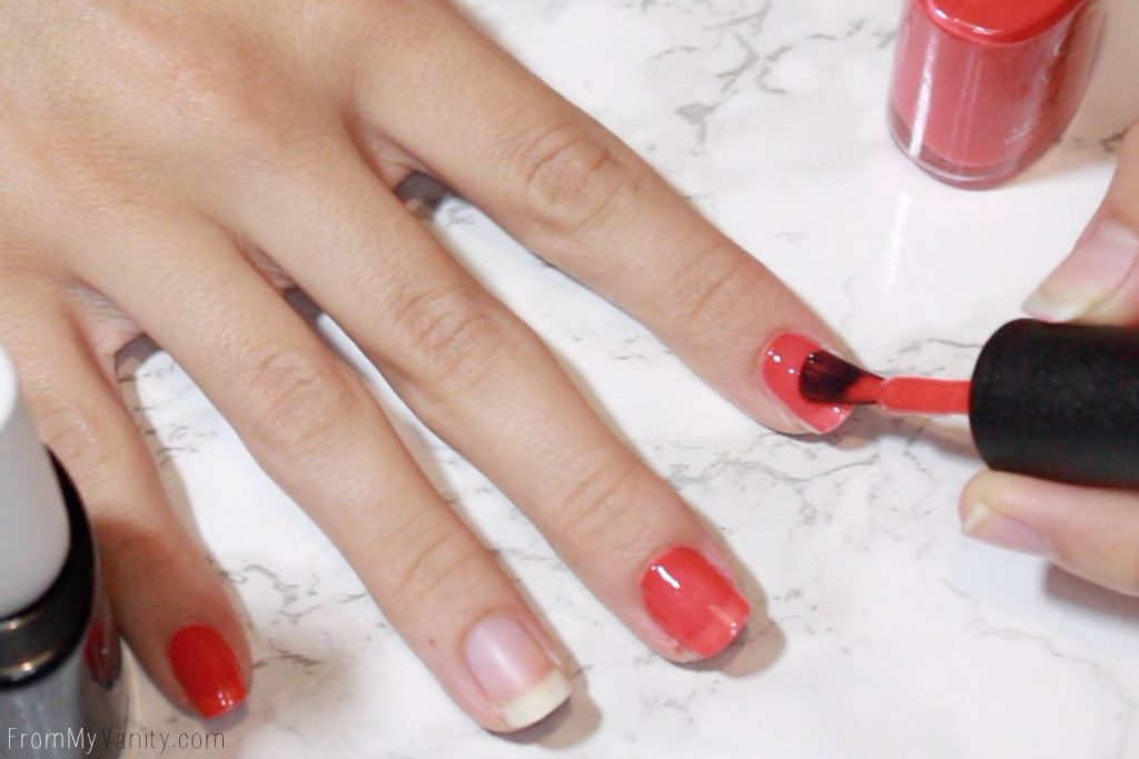 Easy Summer Nail Art with CND VINYLUX | Tutorial | Step 1