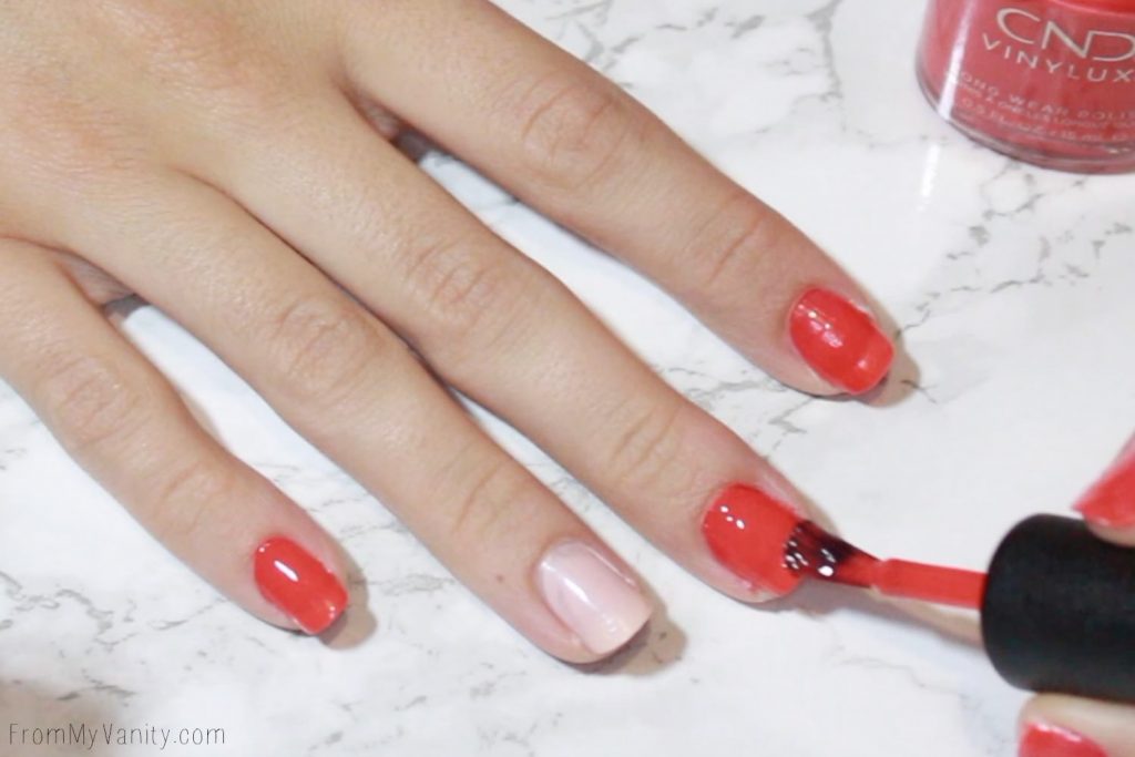 Easy Summer Nail Art with CND VINYLUX | Tutorial | Step 2