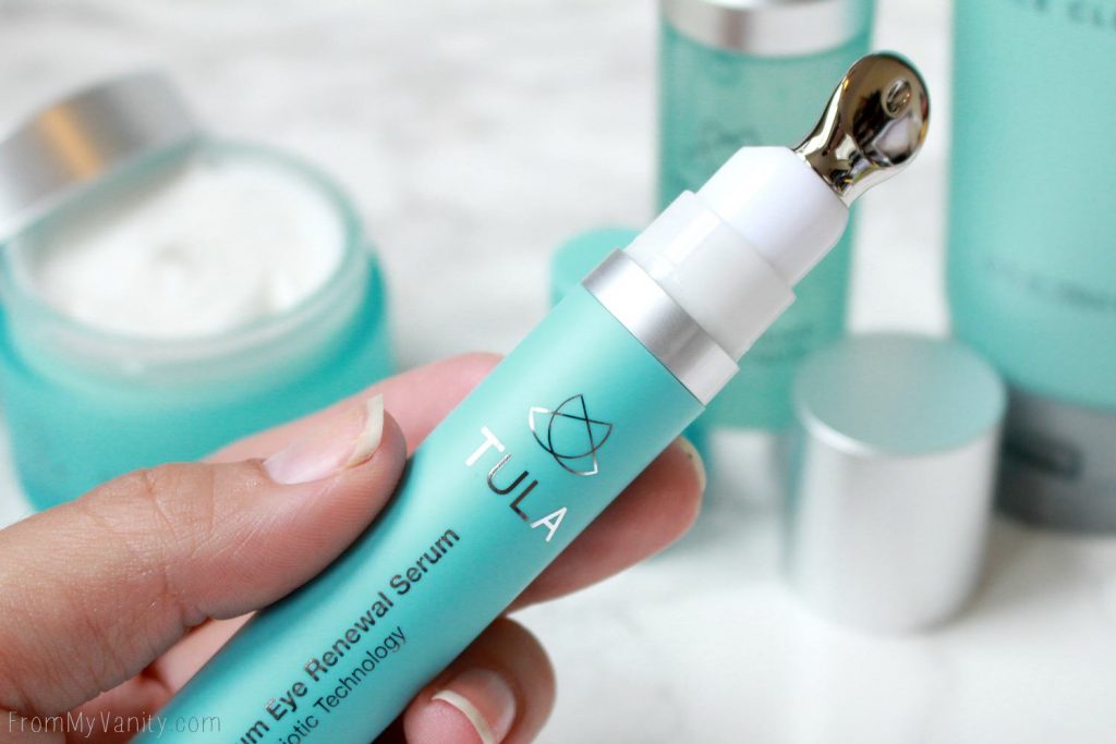 A New TULA Probiotic 4-Piece Skincare Set Available at QVC | TULA Multi-Spectrum Eye Renewal Serum | Retail Value: $68