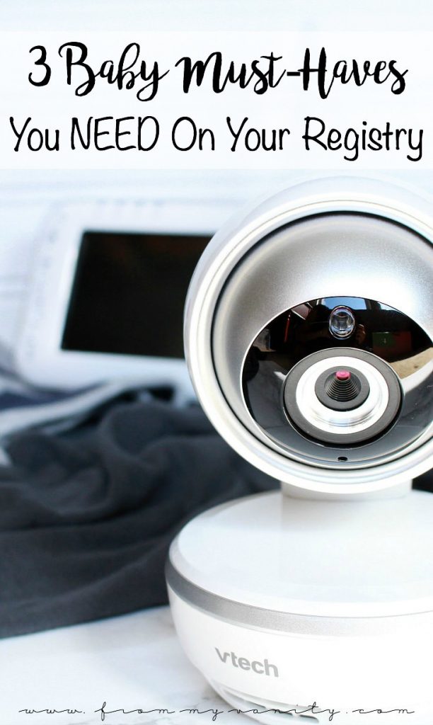3 Baby Must-Haves You NEED On Your Registry | #AD #VTechParentGuide | VTech VM4261 Baby Monitor | Infinity Scarf Nursing Cover | Sleep Sack