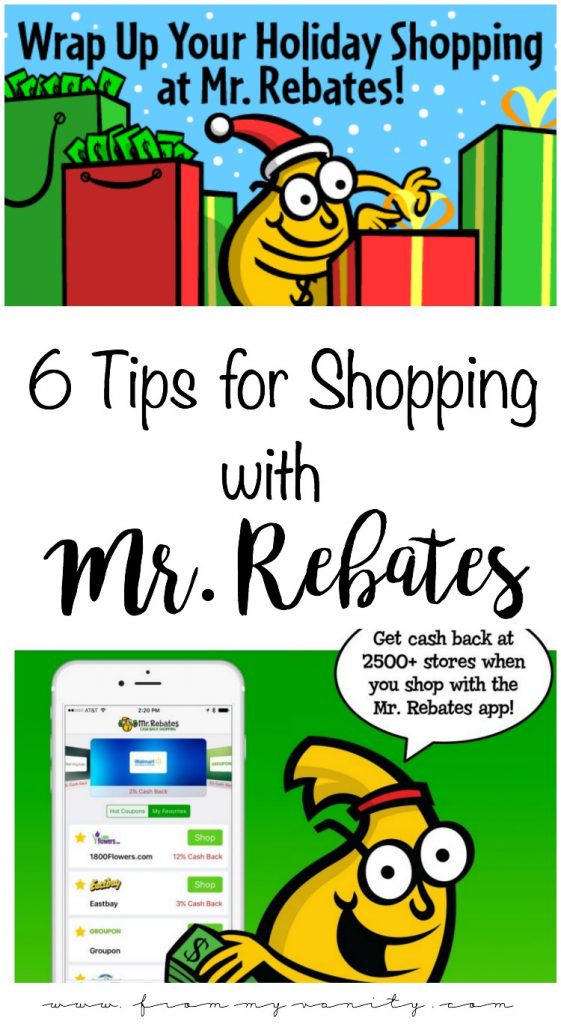 6 Tips to Save Money with Mr. Rebates | Get Cash Back for Online Shopping | Save MORE on your Holiday Shopping | Earn money back just for shopping online! | Tips and Tricks to Using Mr. Rebates